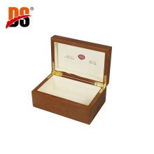 DS MDF Sticke Paper Storage Box Silk Screen Logo Wooden Storage Box